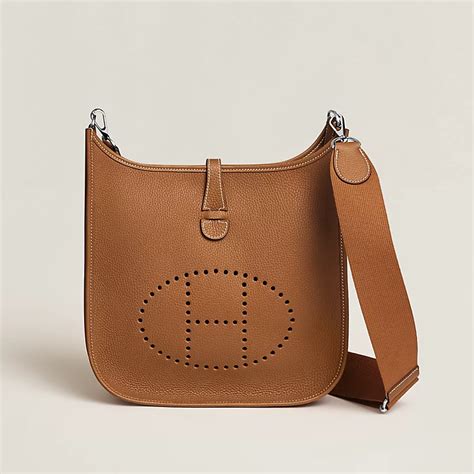 bolsa hermes evelyne|Hermes evelyne pm size.